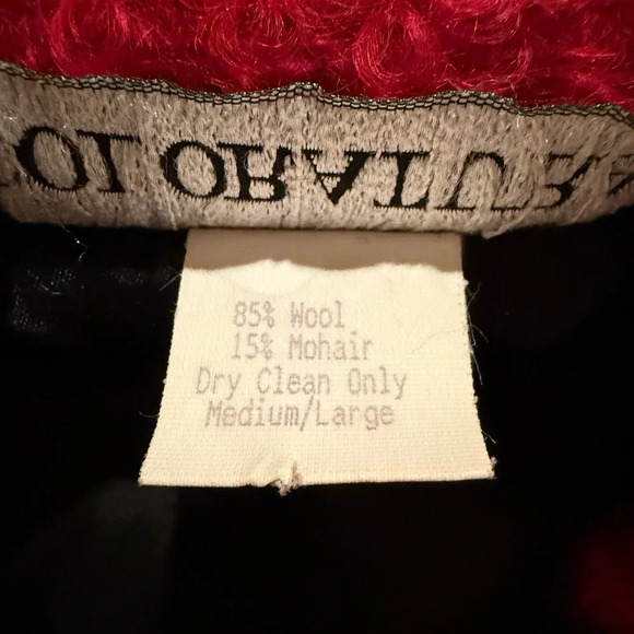 Coloratura Long Wool & Mohair Winter Coat in Size Medium/Large - Picture 6 of 6